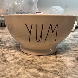 Rae Dunn “yum” bowl